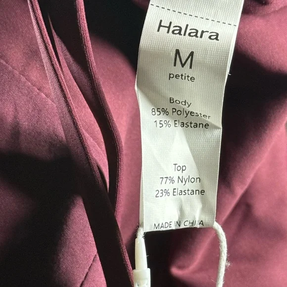 Halara Breezeful Backless Jumpsuit in Amaranth - Picture 5 of 8